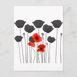 Postal coquelicot