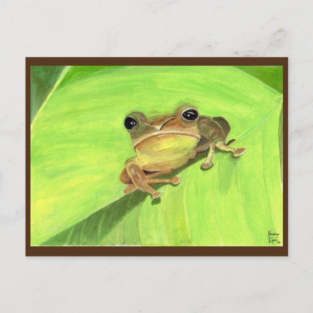 Postal Coqui de Puerto Rico Postcard (Anverso)