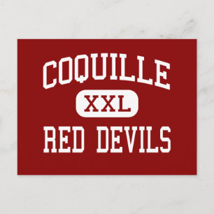 Postal Coquille - Red Devils - High - Coquille Oregon