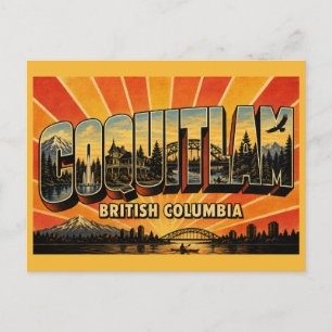 Postal Coquitlam BC Ciudad al aire libre
