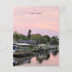 Postal Coral del Cabo, Canal de Florida