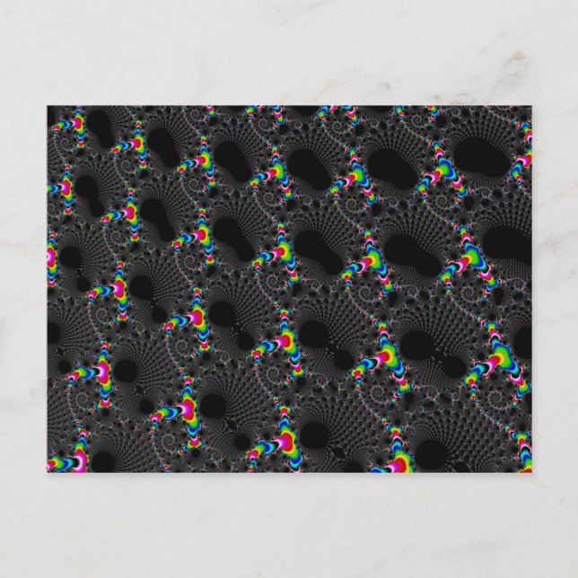 Postal Corales - Mandelbrot (Anverso)