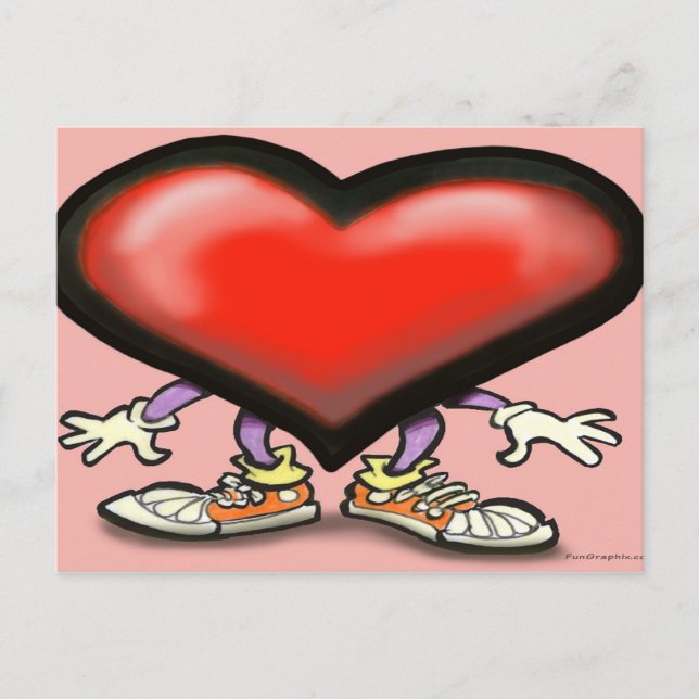 Postal Corazón (Anverso)