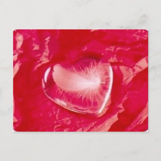 Postal corazón (Anverso)