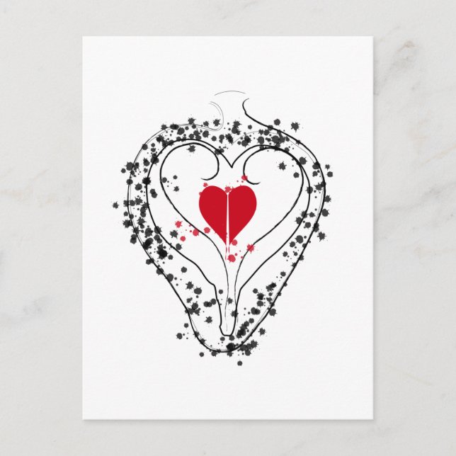 Postal Corazón (Anverso)