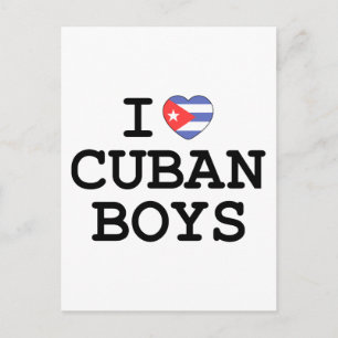 Postal Corazón a los chicos cubanos