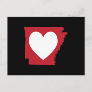 Postal Corazón Arkansas