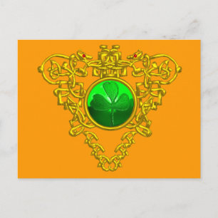 POSTAL CORAZÓN CÉLTICO DE SAN PATRICIOS