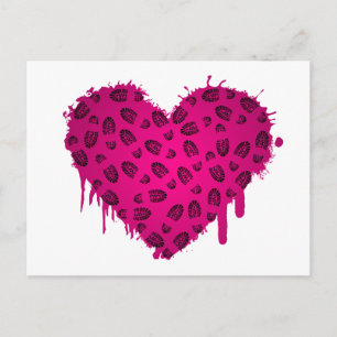 Postal corazón de arranque
