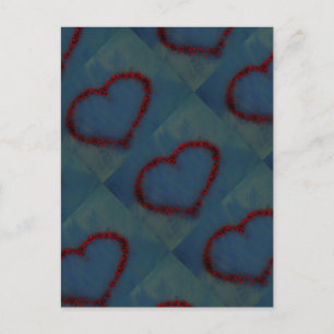 Postal Corazón de bayas