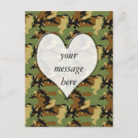 Corazón de camuflaje