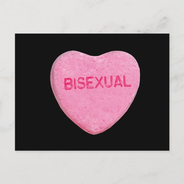 Postal CORAZÓN DE CANDALA BISEXUAL - .png (Anverso)