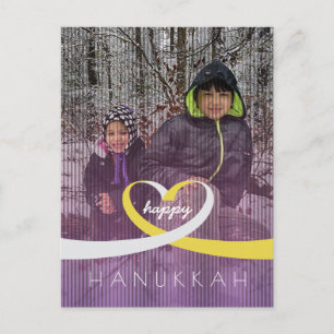 Postal Corazón de cinta