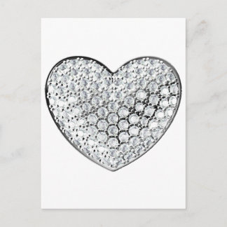 Postal Corazón de Diamante