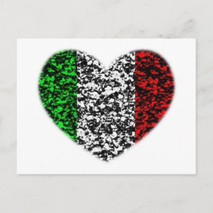 Postal Corazón de Italia