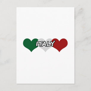 Postal Corazón de Italia