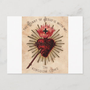 Postal Corazón de Jesús (pequeño)