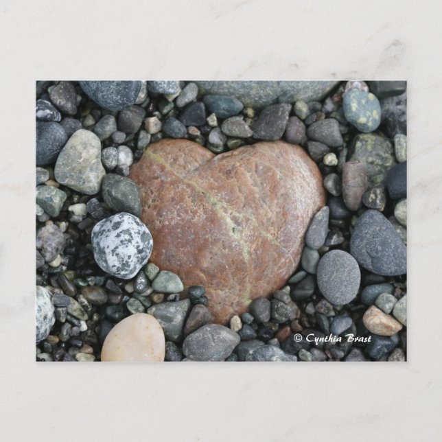 Postal Corazón de la Playa (Anverso)