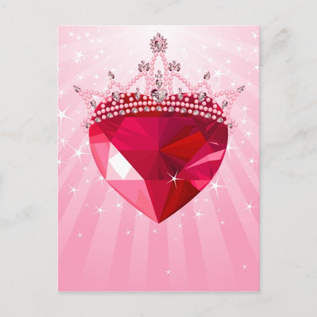 Postal Corazón de la Princesa (Anverso)