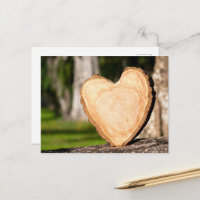 corazón de madera