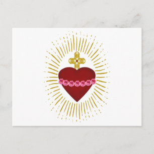 Postal Corazón de María