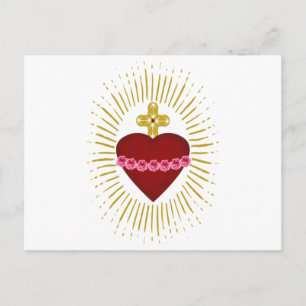 Postal Corazón de María