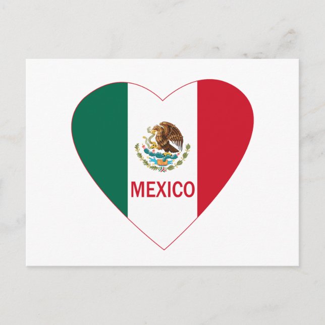 Postal Corazón de México (Anverso)