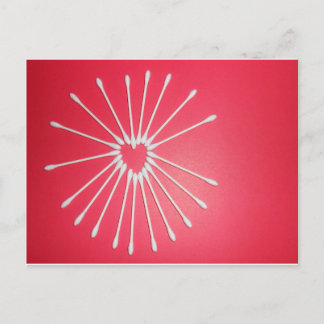 Postal Corazón de punta