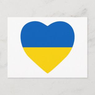Postal Corazón de Ucrania