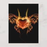 Corazón en llamas