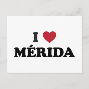 Postal Corazón Mérida México