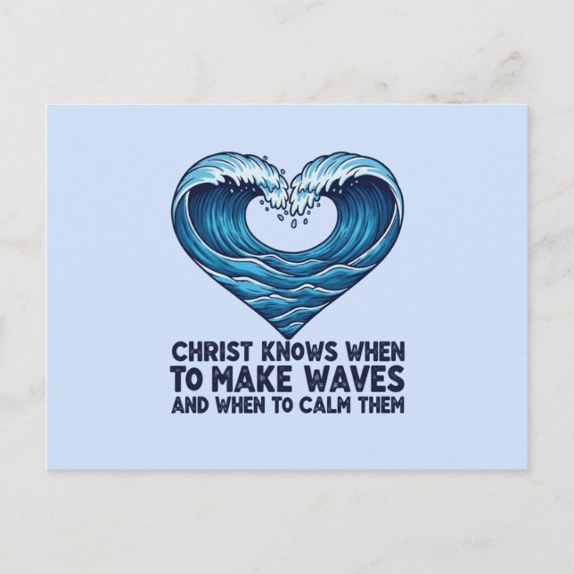 Postal Corazón oceánico: Sabiduría divina (Anverso)