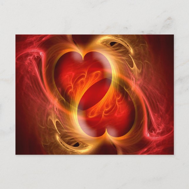 Postal Corazón por corazón (Anverso)