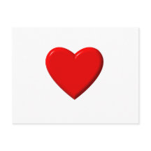 Corazón rojo
