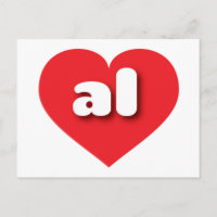 Corazón rojo de Alabama - Amo al