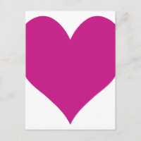 Corazón rojo violeta medio