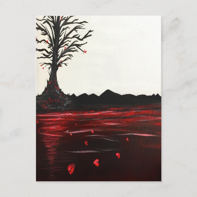 Postal Corazón roto (Anverso)