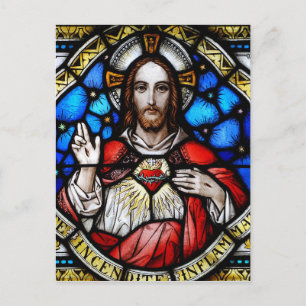 POSTAL CORAZÓN SAGRADO DE JESÚS