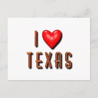 Postal Corazón Texas