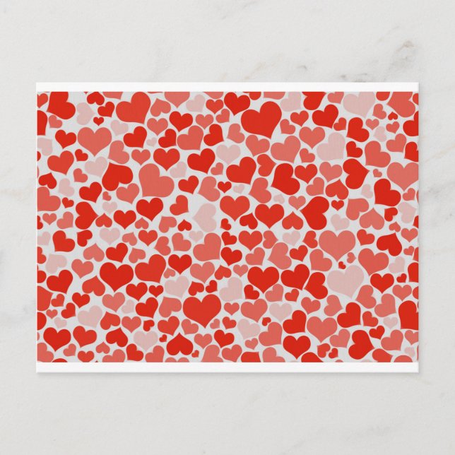 Postal Corazones (Anverso)