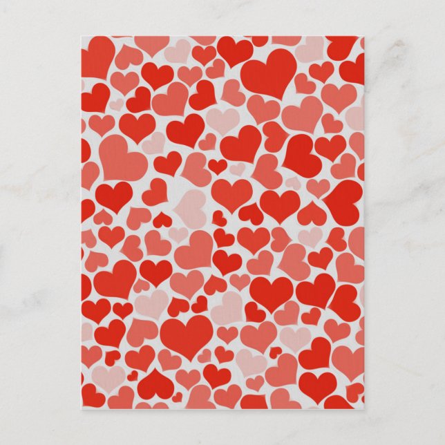 Postal Corazones (Anverso)