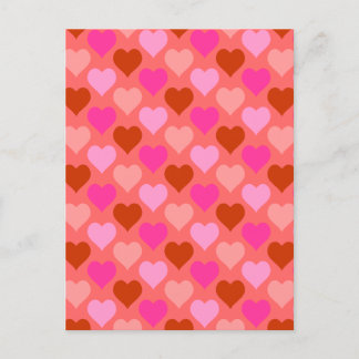 Postal Corazones