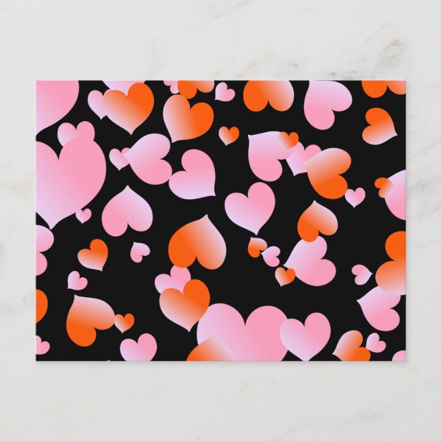 Postal Corazones (Anverso)