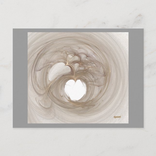 Postal Corazones de oro (Anverso)