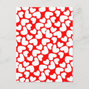 Postal Corazones dibujados 2014