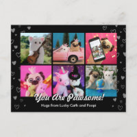 Corazones negras personalizadas foto moderna