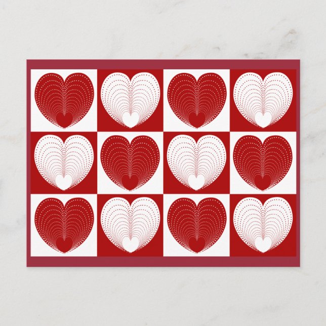 Postal Corazones Para Ti (Anverso)