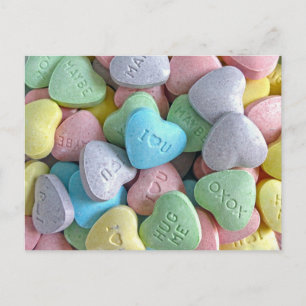 Postal Corazones para tu Dulce Corazón