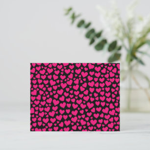 Postal Corazones pequeños v1