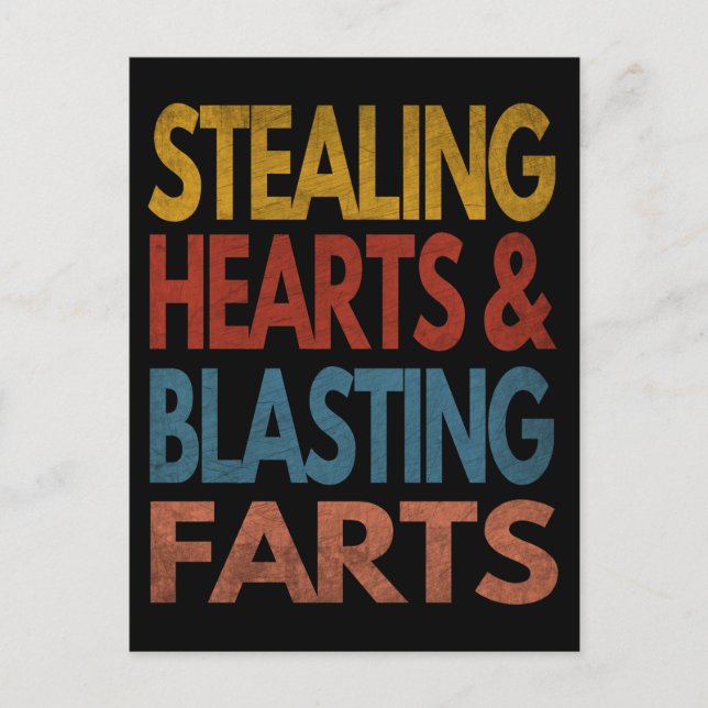 POSTAL CORAZONES ROBADOS Y CUERPOS DE CULTIVO (Anverso)